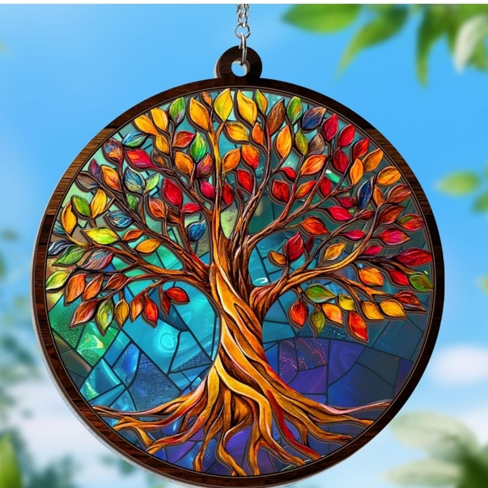 Tree Of Life‎ 6x6 Suncatcher